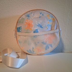 4/$20! PINK Victorias Secret Round Floral Crossbody Purse